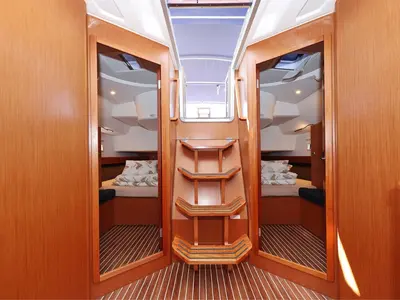 Salon of Florida, a Bavaria Cruiser 46 sailboat at Biograd na Moru, Croatia