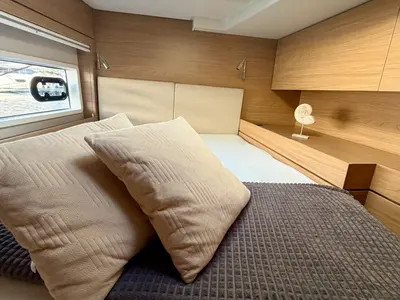 Cabin on Friendship, a Bali 4.6 catamaran at Primošten, Croatia