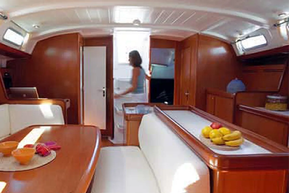 Salon of Alexandria, a Beneteau Cyclades 50.5 sailboat at Athens, Greece