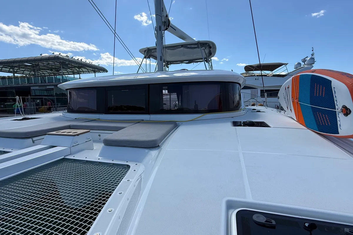 Frieda, a Lagoon 46 catamaran at Općina Rogoznica, Croatia