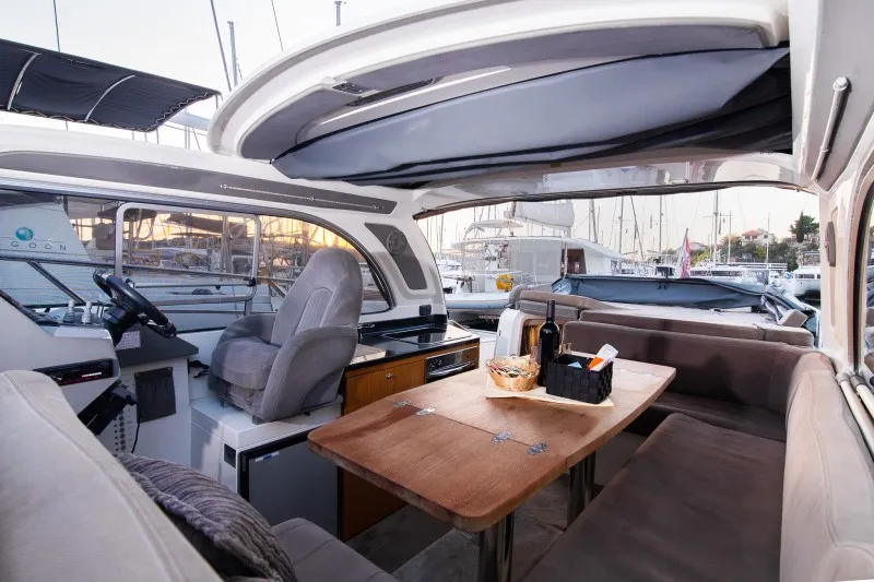 Aurora, a Marex 320 ACC motor yacht at Grad Šibenik, Croatia