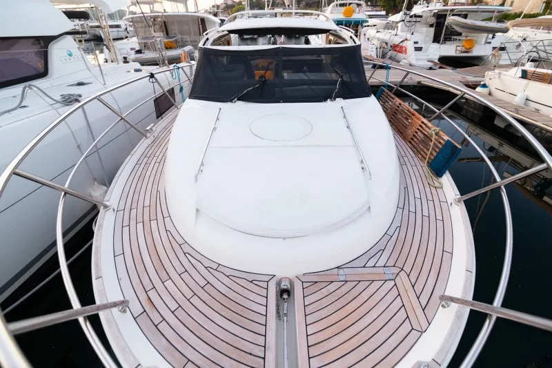 Aurora, a Marex 320 ACC motor yacht at Grad Šibenik, Croatia