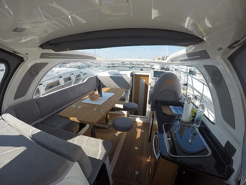 Aurora, a Marex 320 ACC motor yacht at Grad Šibenik, Croatia
