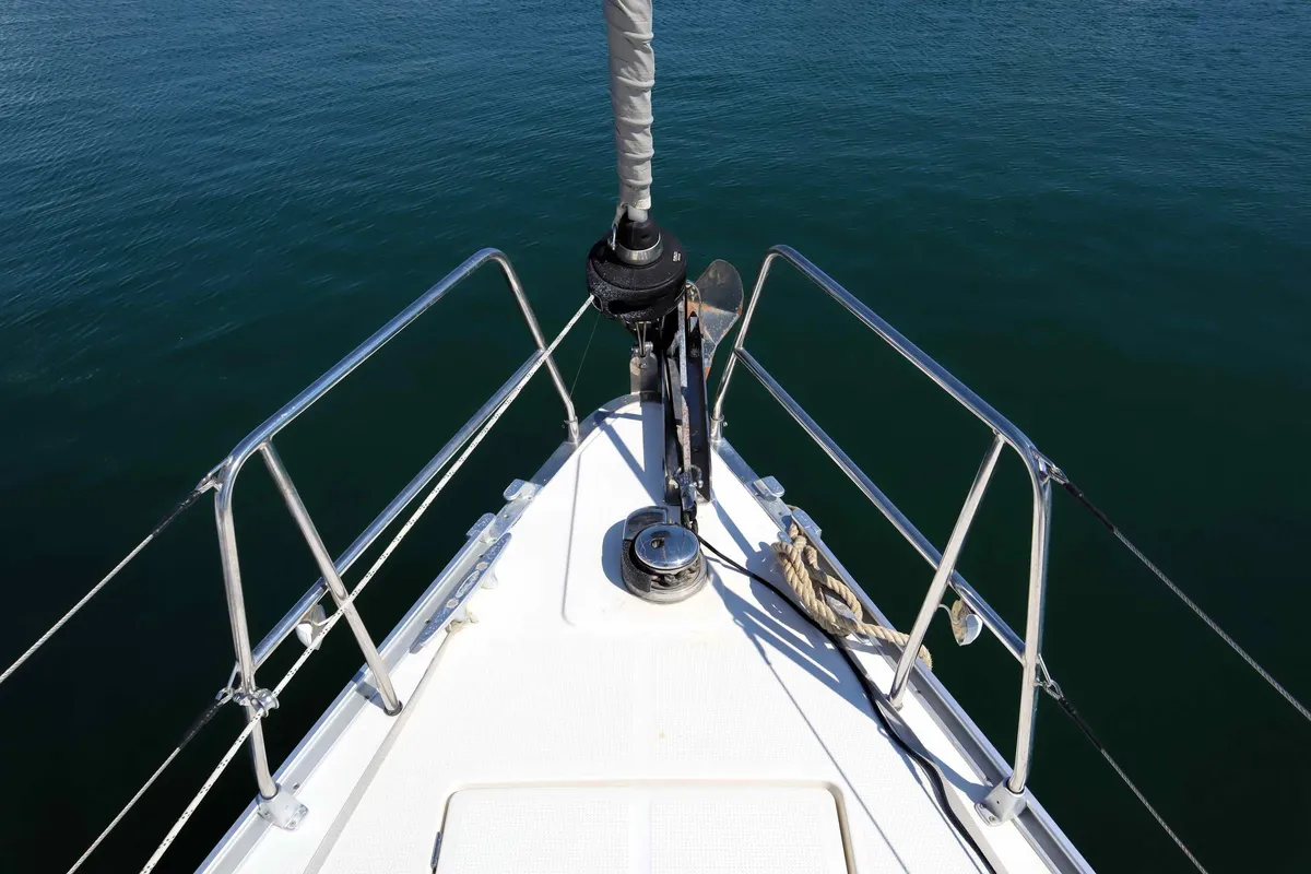 STAVENTO, a Bavaria Cruiser 46 sailboat at Kontokali, Greece