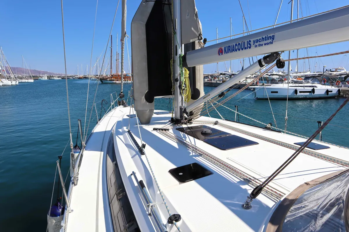 STAVENTO, a Bavaria Cruiser 46 sailboat at Kontokali, Greece