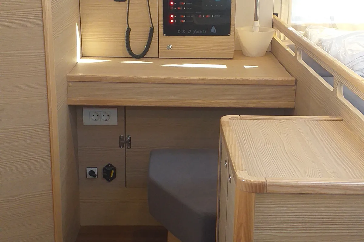 PRESTIGE I, a D&D Kufner 50 sailboat at Grad Trogir, Croatia