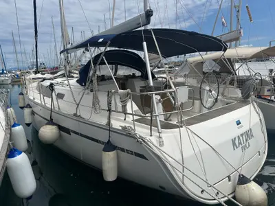 Katina, a Bavaria Cruiser 46 sailboat at Izola / Isola, Slovenia