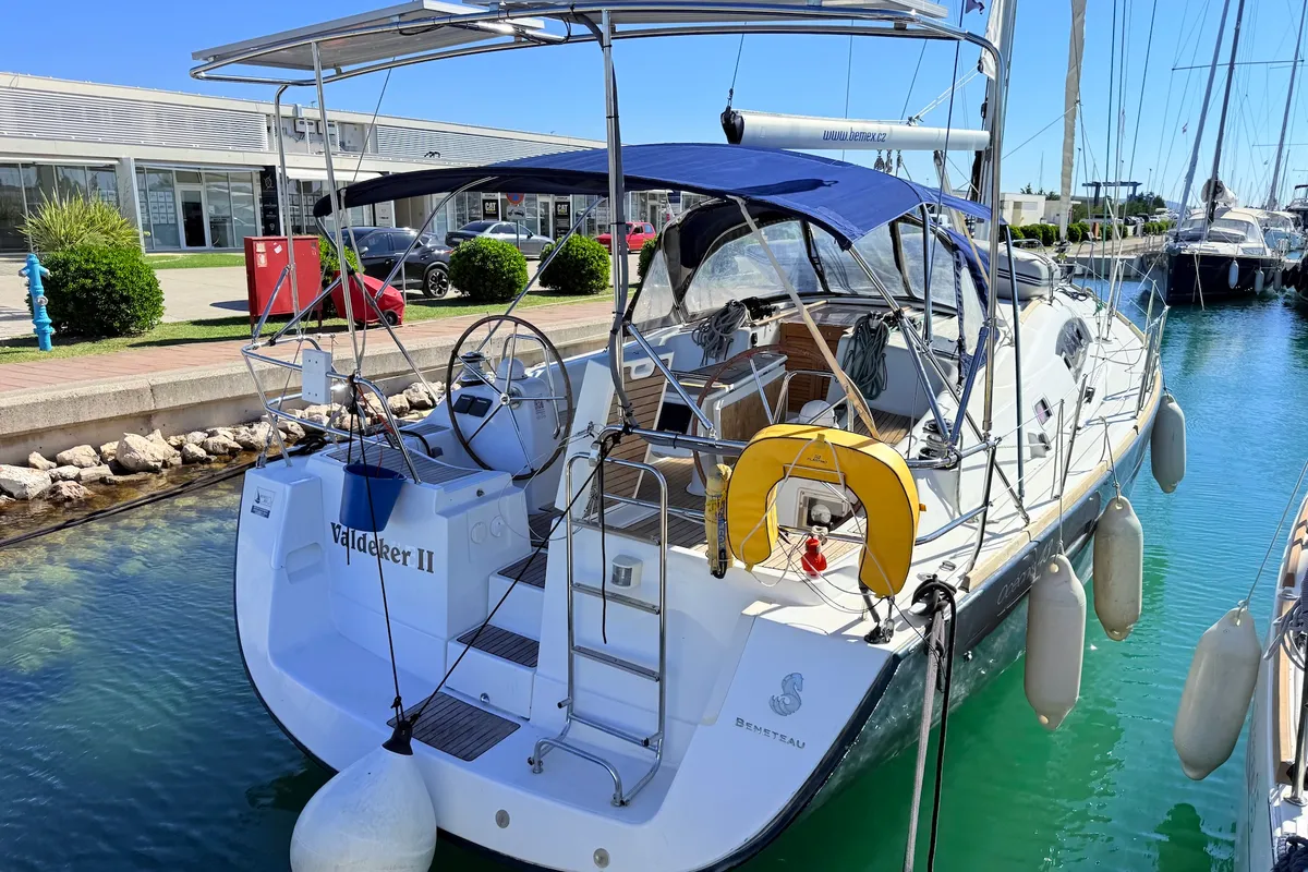 Valdeker II, a Beneteau Oceanis 43 sailboat at Općina Sukošan, Croatia