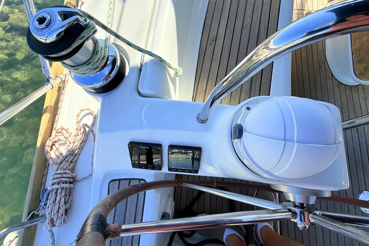 Valdeker II, a Beneteau Oceanis 43 sailboat at Općina Sukošan, Croatia