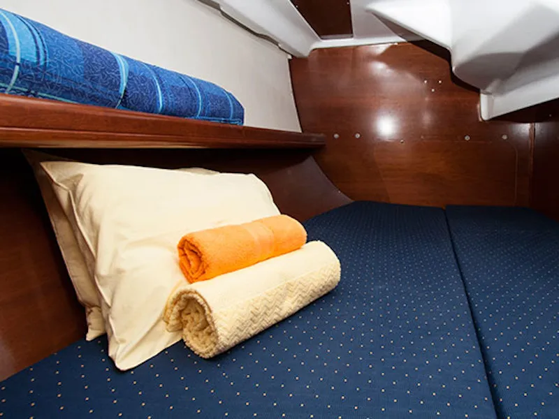 Cabin on Martha, a Beneteau Oceanis 331 sailboat at Municipal Unit of Lefkada, Greece