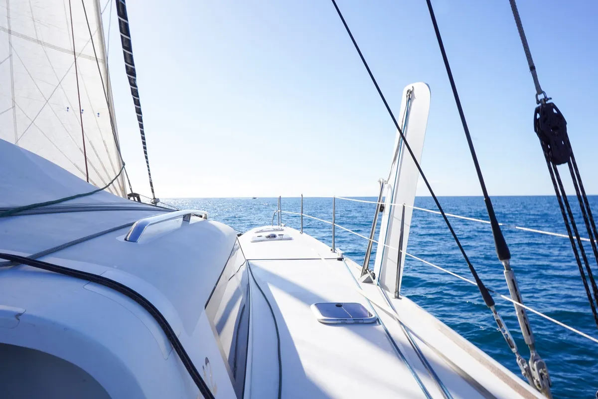 Spirit of Family, a Marsaudon Composites TS 42 catamaran at Sitges, Spain