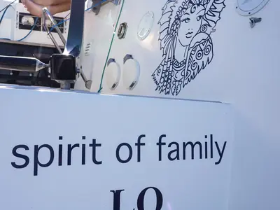 Spirit of Family, a Marsaudon Composites TS 42 catamaran at Sitges, Spain