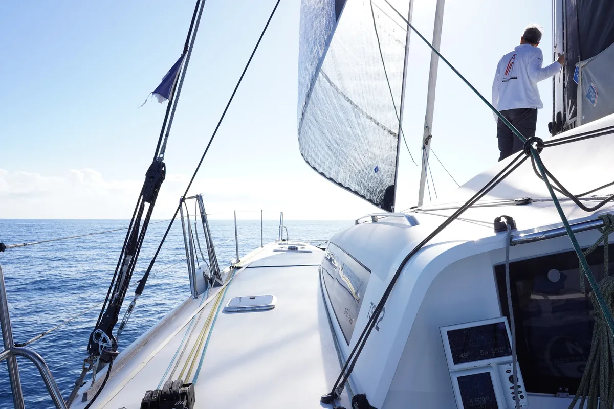 Spirit of Family, a Marsaudon Composites TS 42 catamaran at Sitges, Spain