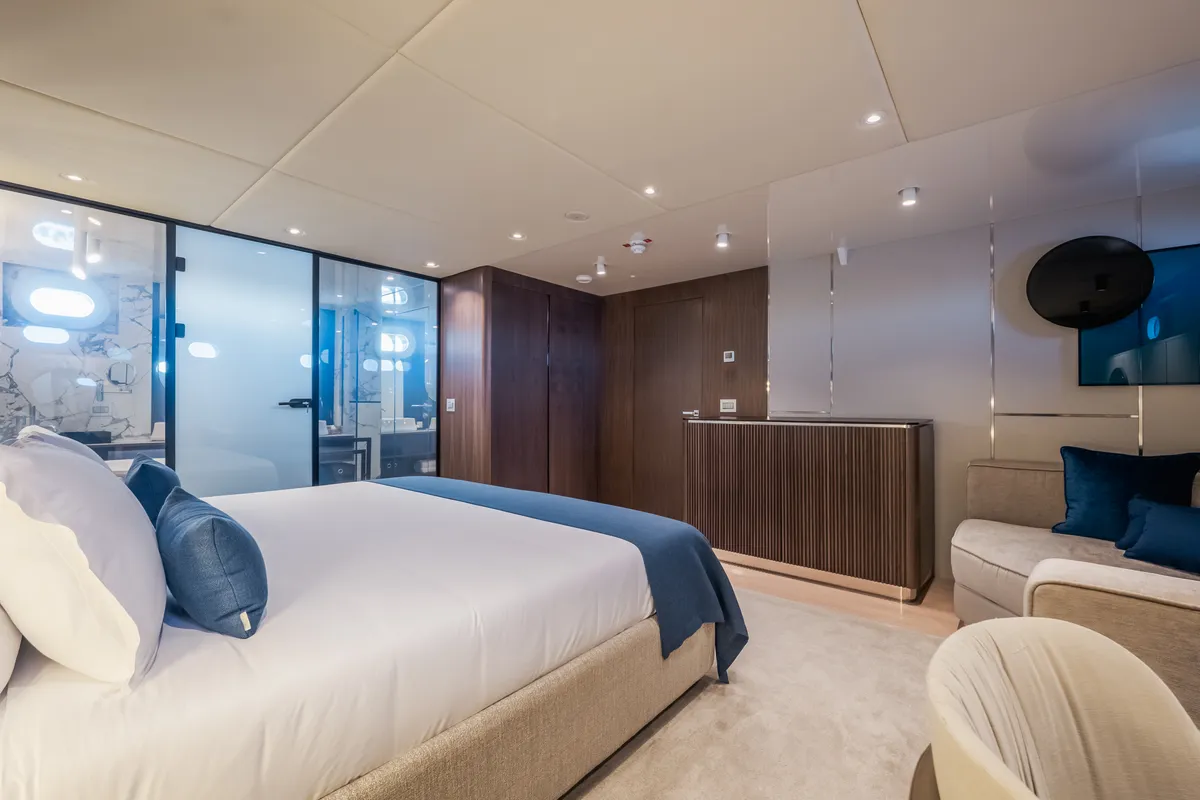 Clase Azul, a Luxury Sailing Yacht sailboat at Split, Croatia
