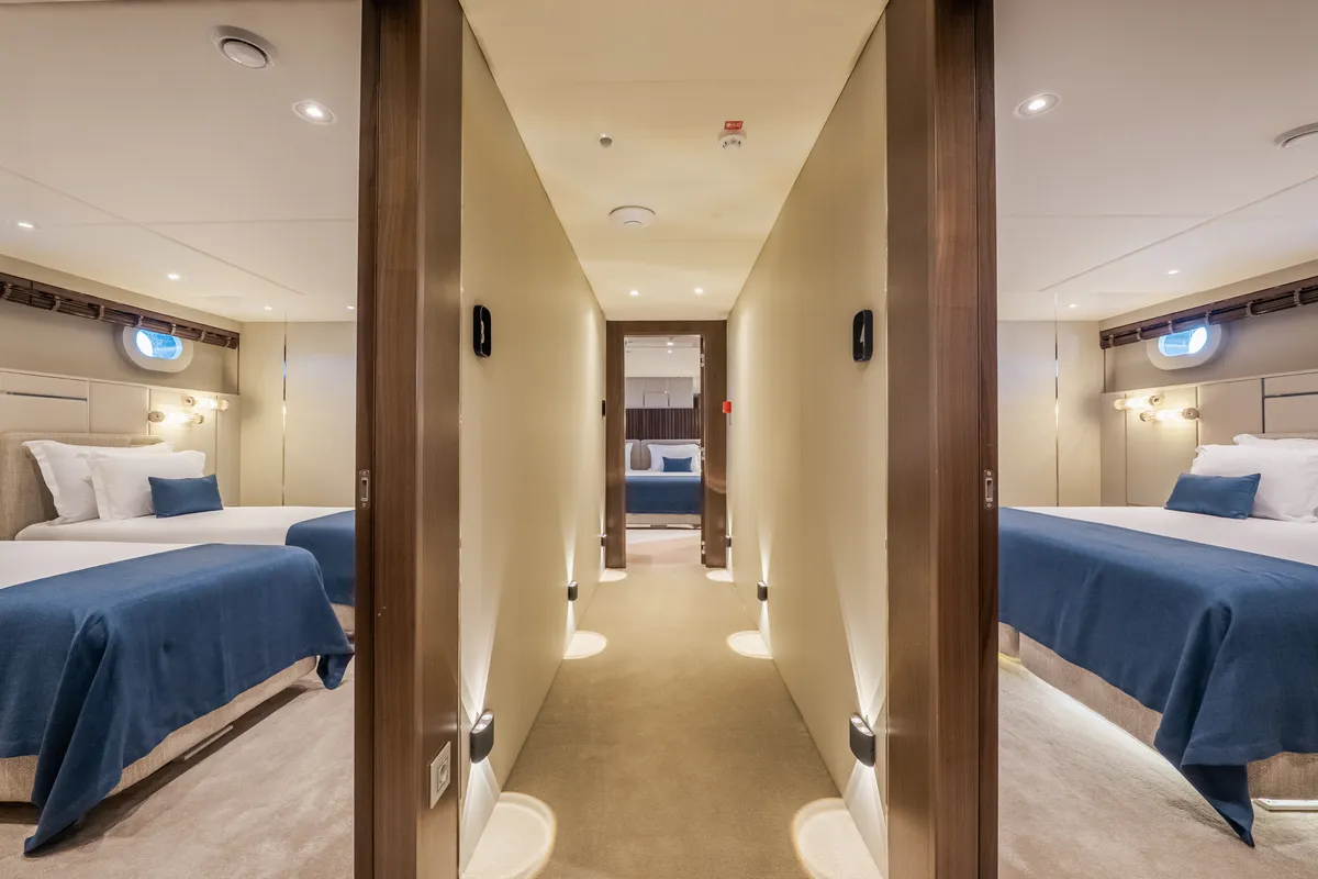 Clase Azul, a Luxury Sailing Yacht sailboat at Split, Croatia
