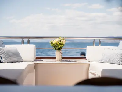 Clase Azul, a Luxury Sailing Yacht sailboat at Split, Croatia