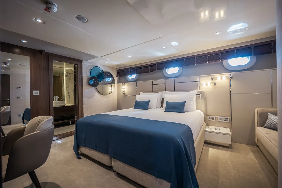 Clase Azul, a Luxury Sailing Yacht sailboat at Split, Croatia