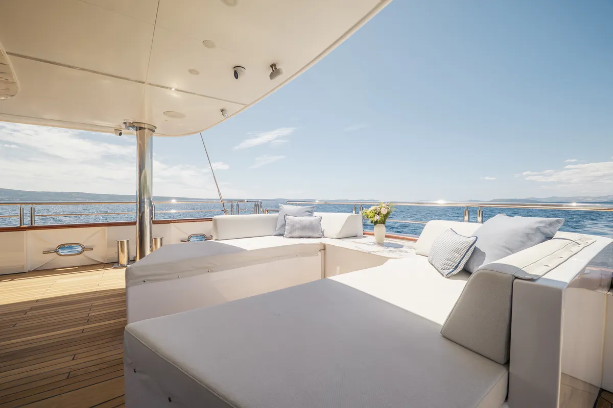 Clase Azul, a Luxury Sailing Yacht sailboat at Split, Croatia