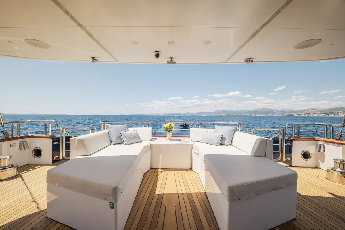 Clase Azul, a Luxury Sailing Yacht sailboat at Split, Croatia