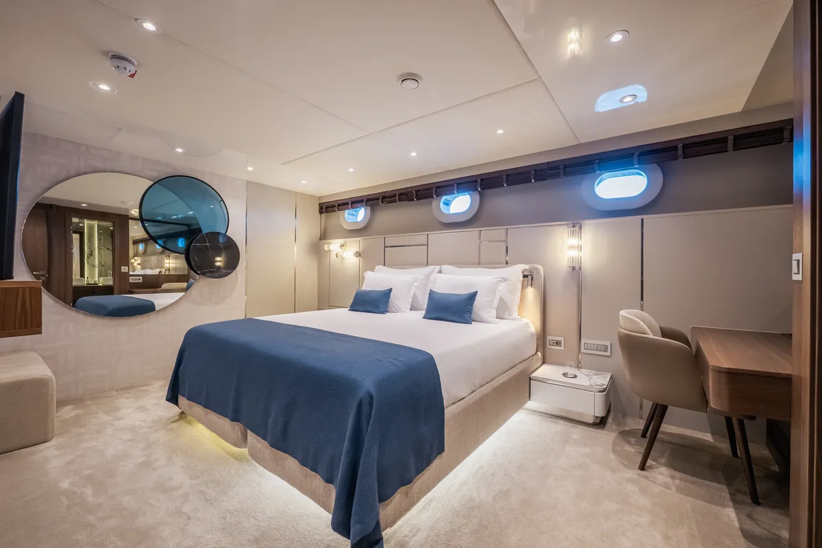 Clase Azul, a Luxury Sailing Yacht sailboat at Split, Croatia