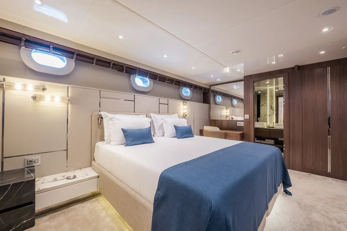 Clase Azul, a Luxury Sailing Yacht sailboat at Split, Croatia