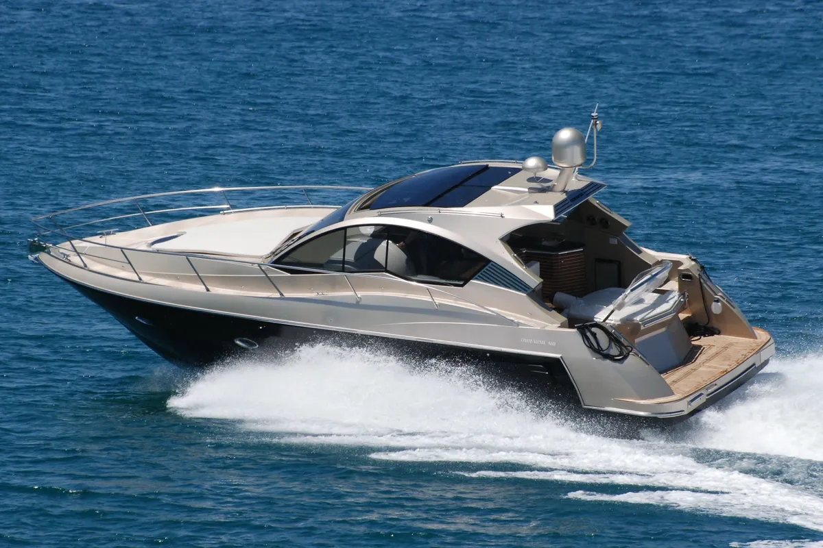 Exterior view of Marta VI, a Grginić jahte Mirakul 40 motor yacht at Split, Croatia