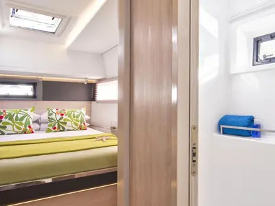 Cabin on Moorings 4500L/10 Exclusive, a Leopard 45 catamaran at Road Town, British Virgin Islands