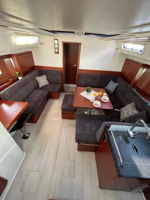 Cabin on Zsiber, a Hanse 455 sailboat at Grad Biograd na Moru, Croatia
