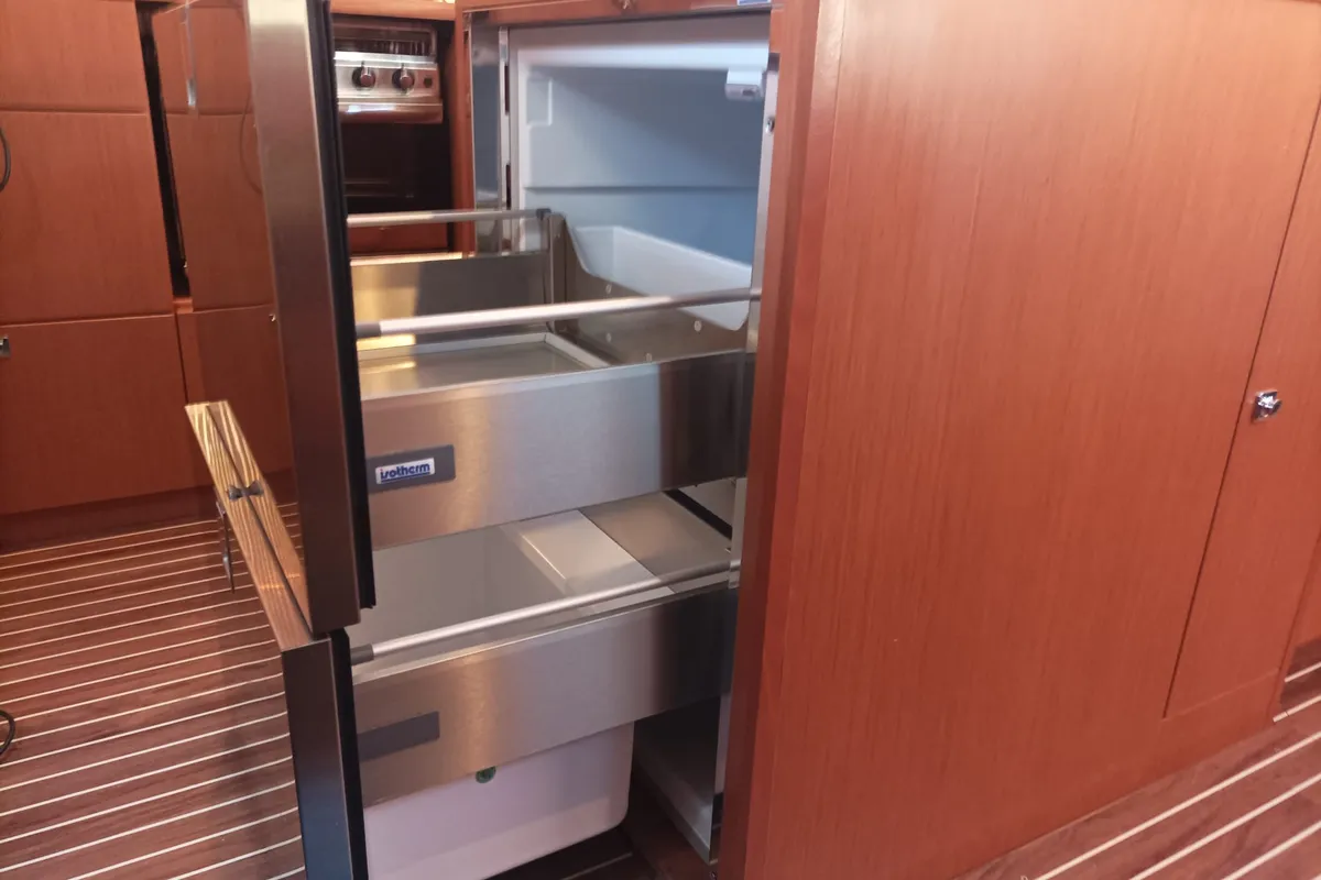 Galley of Roza Deflores 2, a Bavaria C50 sailboat at Split, Croatia