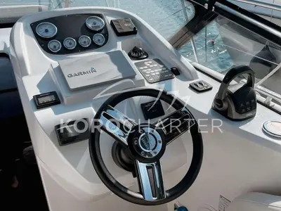 Coco, a Bavaria S29 motorboat at Punat, Croatia