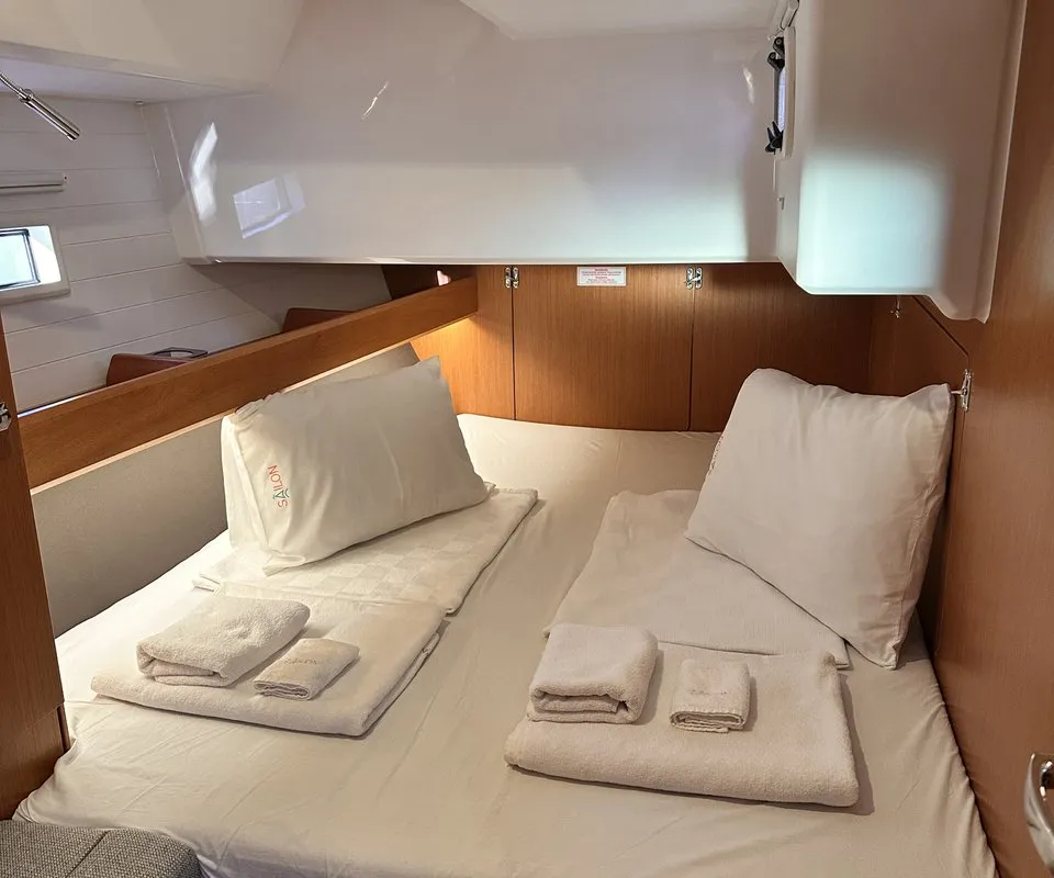 Leisure, a Bavaria Cruiser 46 sailboat at Marmaris, Turkey