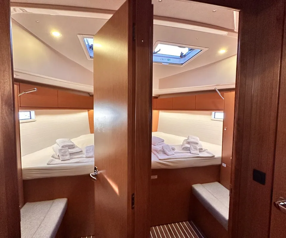 Leisure, a Bavaria Cruiser 46 sailboat at Marmaris, Turkey