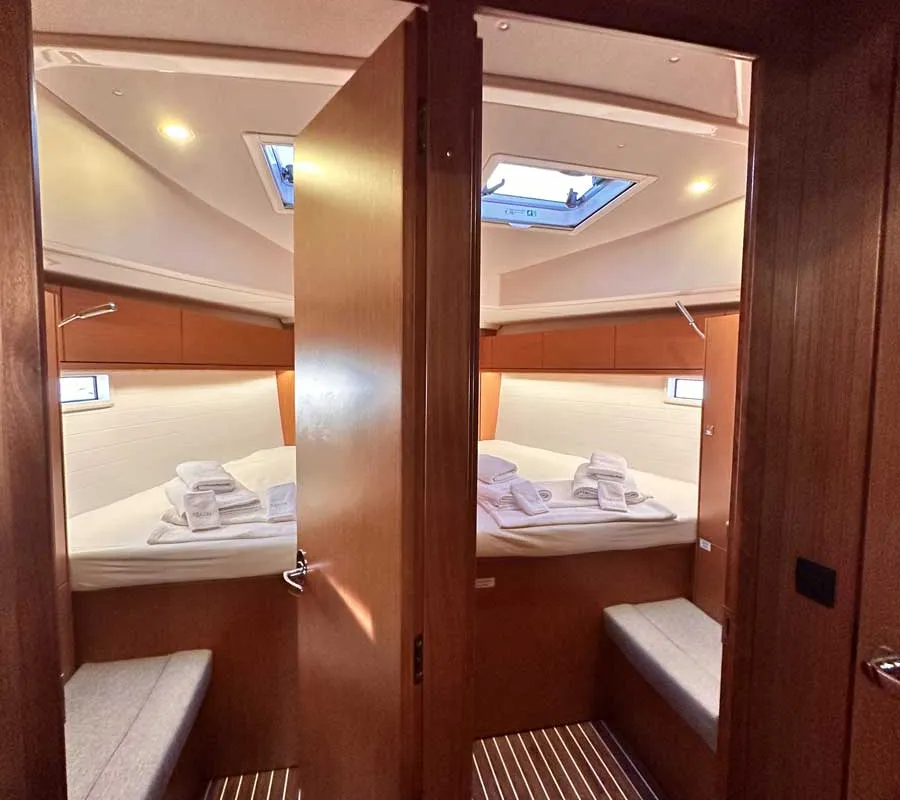 Leisure, a Bavaria Cruiser 46 sailboat at Marmaris, Turkey