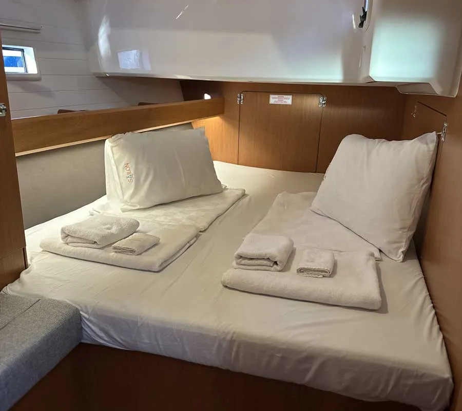 Leisure, a Bavaria Cruiser 46 sailboat at Marmaris, Turkey
