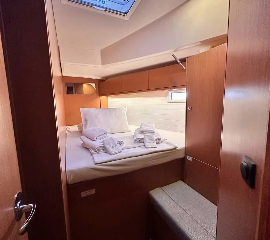 Leisure, a Bavaria Cruiser 46 sailboat at Marmaris, Turkey
