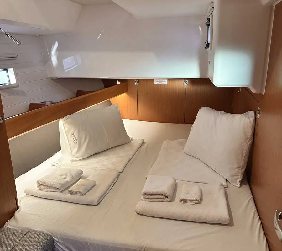 Leisure, a Bavaria Cruiser 46 sailboat at Marmaris, Turkey