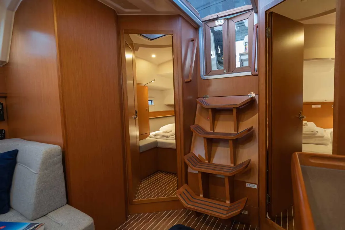 Leisure, a Bavaria Cruiser 46 sailboat at Marmaris, Turkey