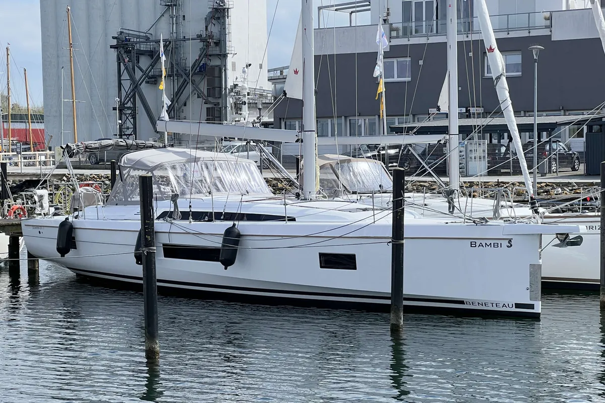 Exterior view of Bambi, a Beneteau Oceanis 51.1 sailboat at Punat, Croatia