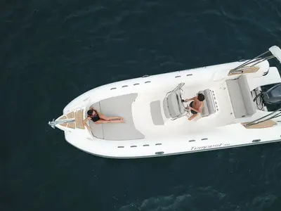 NN, a Capelli Tempest 700 Open RIB at Olbia, Italy