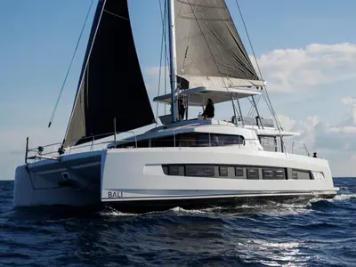 Bali 5.2, a catamaran at Saint-Mandrier-sur-Mer, France