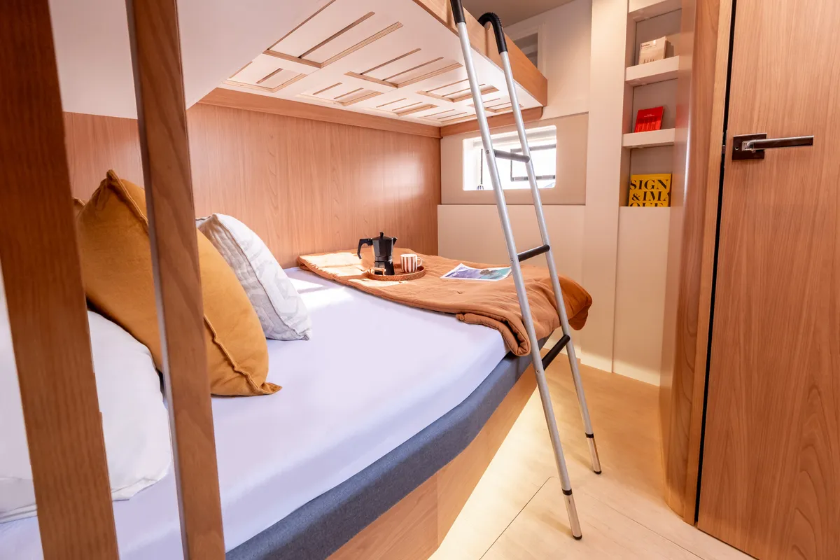 Bali 5.2, a catamaran at Saint-Mandrier-sur-Mer, France