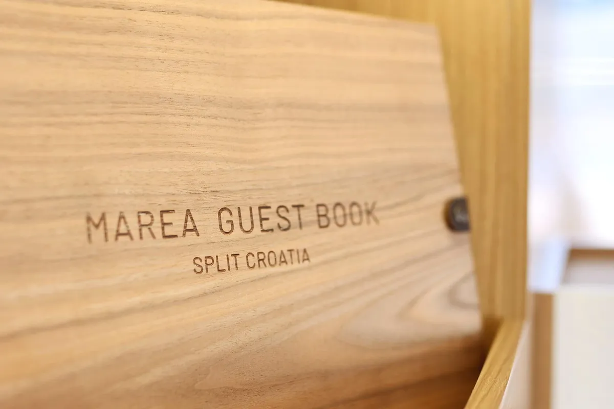 Marea III, a Bali 5.8 catamaran at Grad Kaštela, Croatia