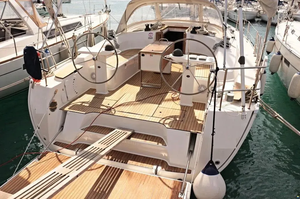 Costa Costa, a Bavaria Cruiser 45 sailboat at Volos, Greece