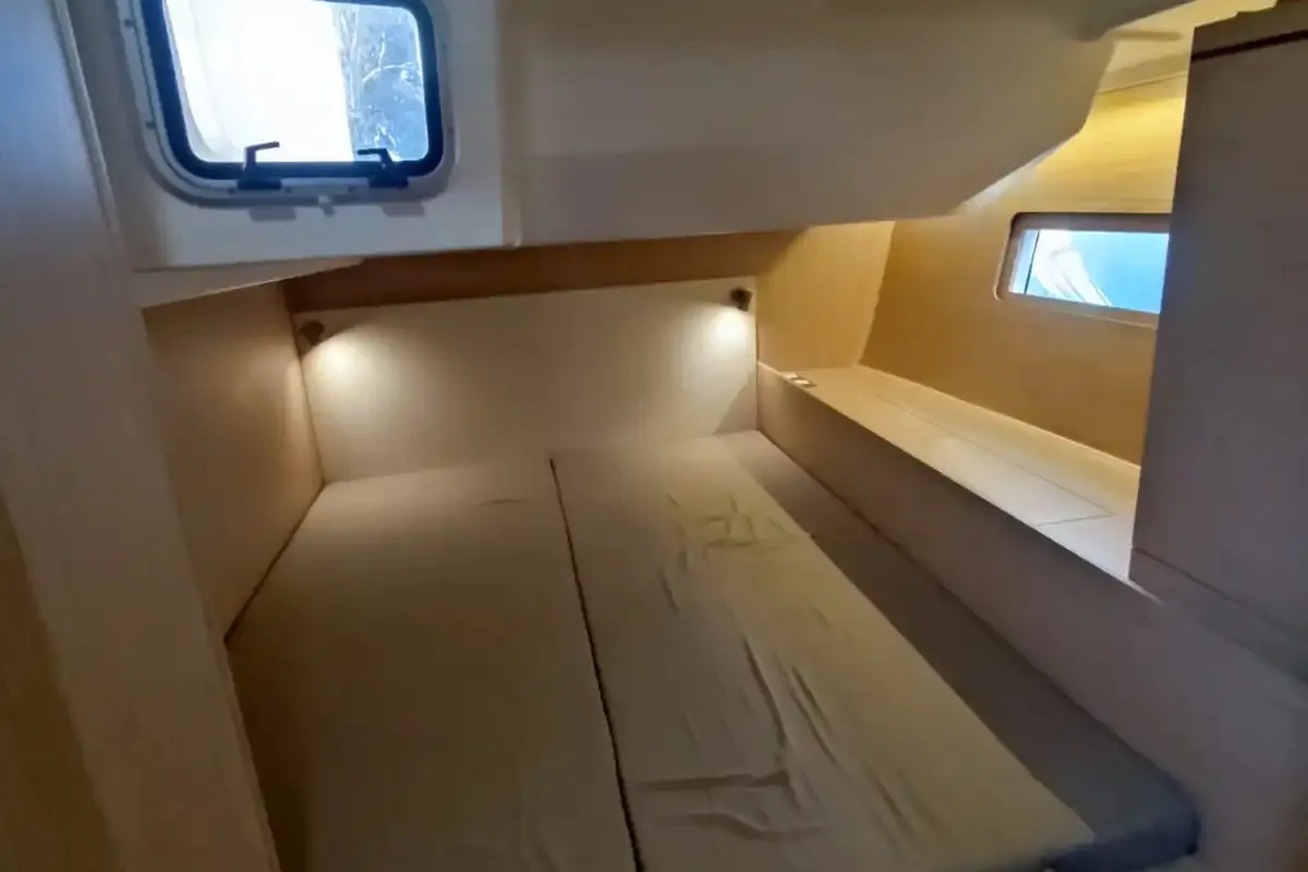Cabin on Dima II, a Beneteau Oceanis 51.1 sailboat at Municipal Unit of Lefkada, Greece