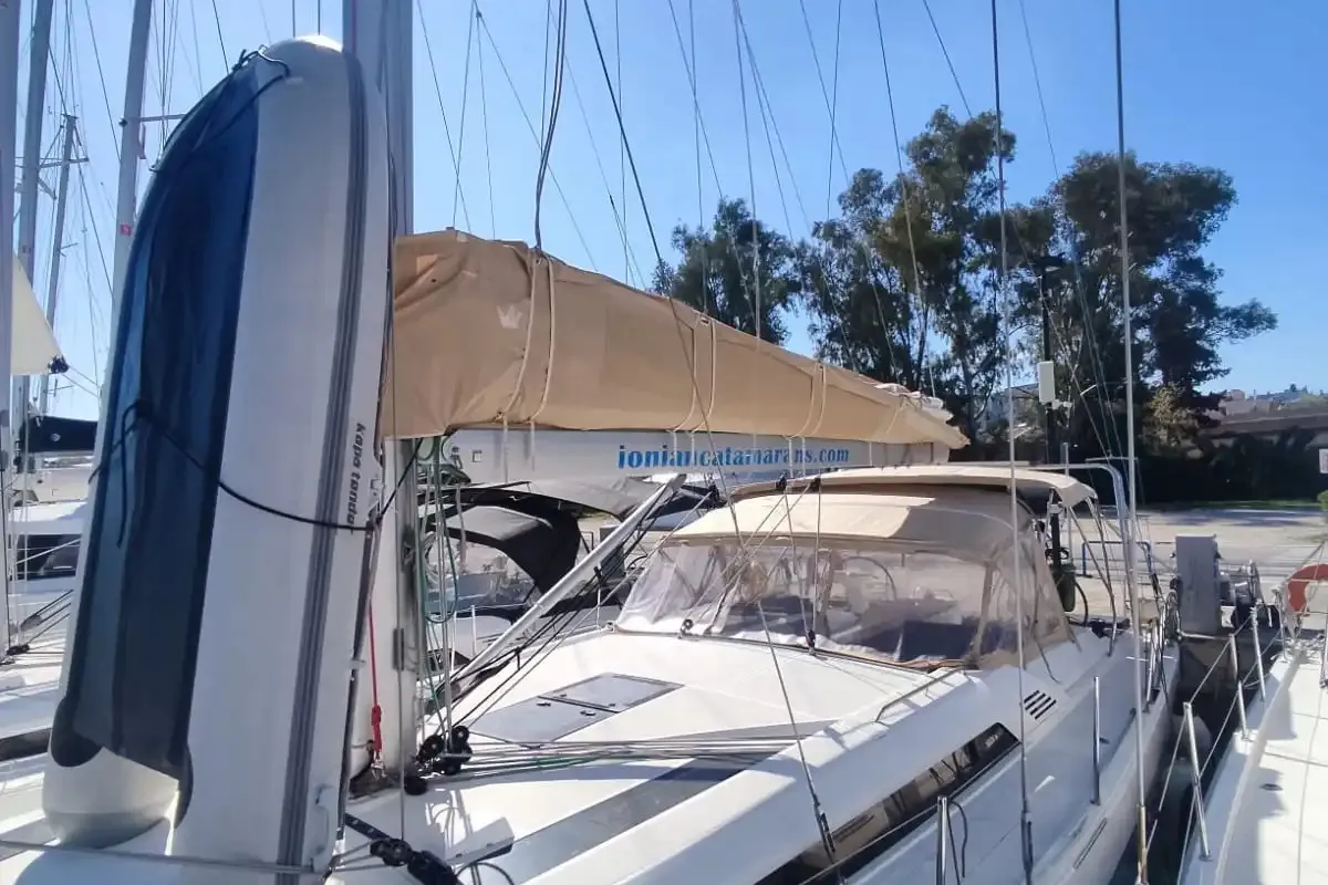 Dima II, a Beneteau Oceanis 51.1 sailboat at Municipal Unit of Lefkada, Greece