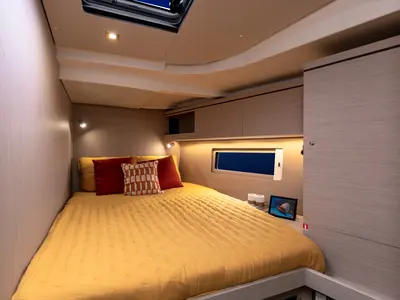 Cabin on Sunsail 52.4 Classic, a Beneteau Oceanis 51.1 sailboat at Municipal Unit of Lefkada, Greece