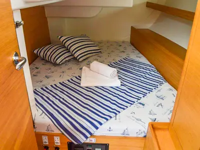 Cabin on XARA, a X-Yachts X4³ sailboat at Općina Rogoznica, Croatia