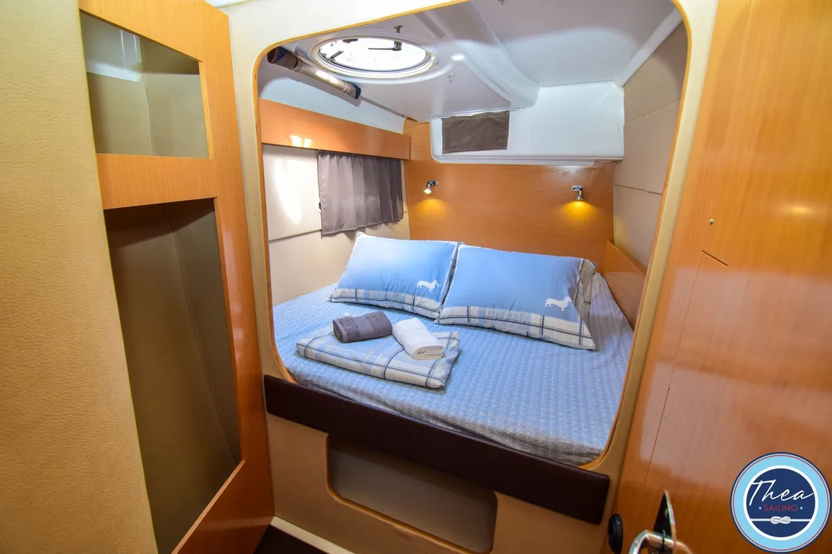 TWIN SWANS, a Fountaine Pajot Lipari 41 catamaran at Marmaris, Turkey