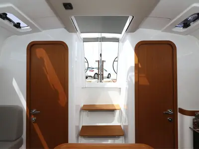 Salon of June, a Beneteau First 36 sailboat at Grad Biograd na Moru, Croatia