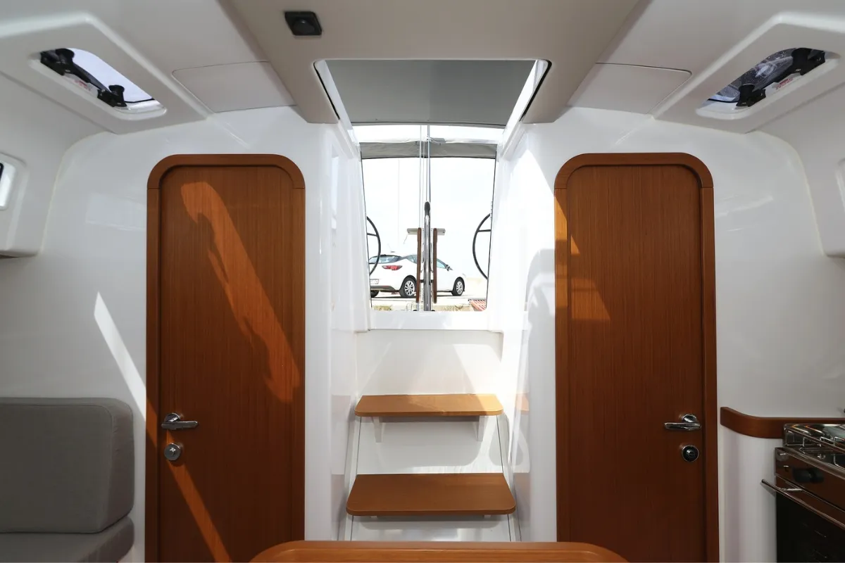 Salon of June, a Beneteau First 36 sailboat at Grad Biograd na Moru, Croatia